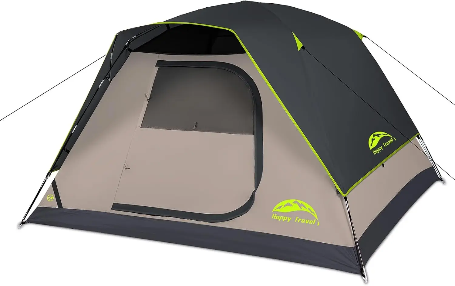^Camping Tent, 4/6 Person Dome Tents for Camping with Rainfly | Waterproof Clip Easy Setup Portable Family Tent with Mesh