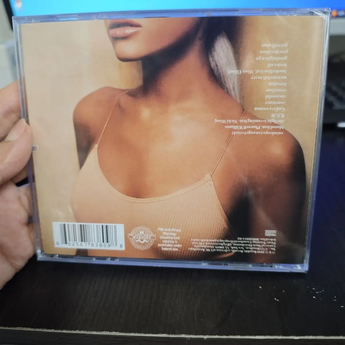 سجل الموسيقى تأثيري وكمان سيارة Soundtracks البوب أريانا غراندي ليتل الأحمر الموسيقى CD تحلية ألبوم الله امرأة