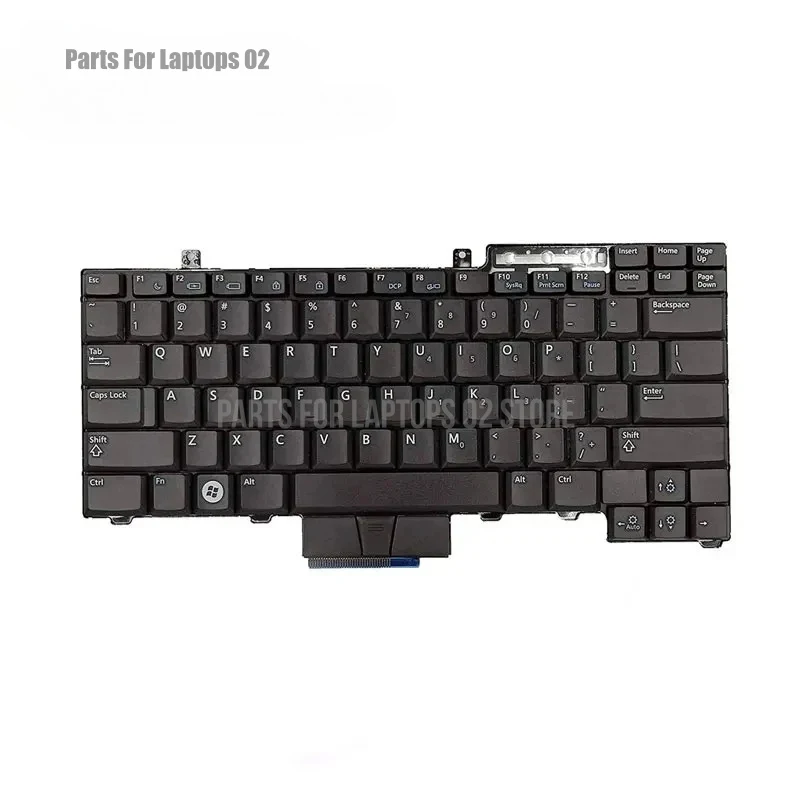 Replacement US Keyboard for Dell Latutude E6400 E6410 E6500 E6510 E5410 E5400 E5500 M2400 M4400 M4500 Series Laptop No Backlight