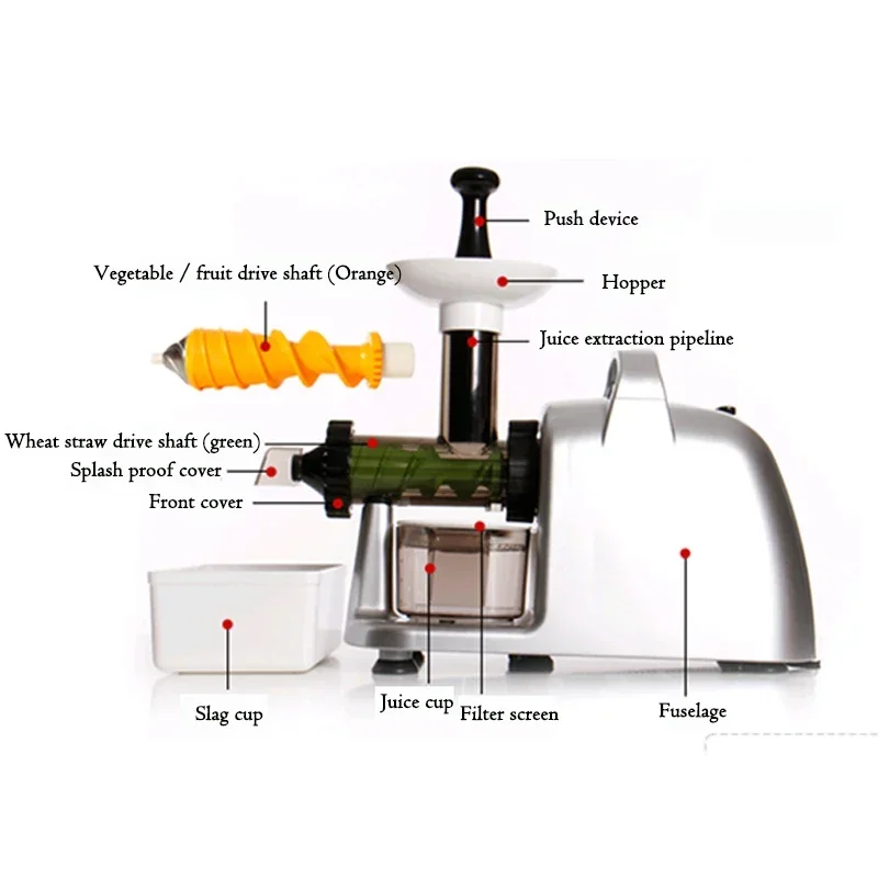 Бытовая техника Многофункциональный электрический блендер Соковыжималка Миксер Маленькая мясорубка для фруктов и овощей 220 В Маленький бытовой сок