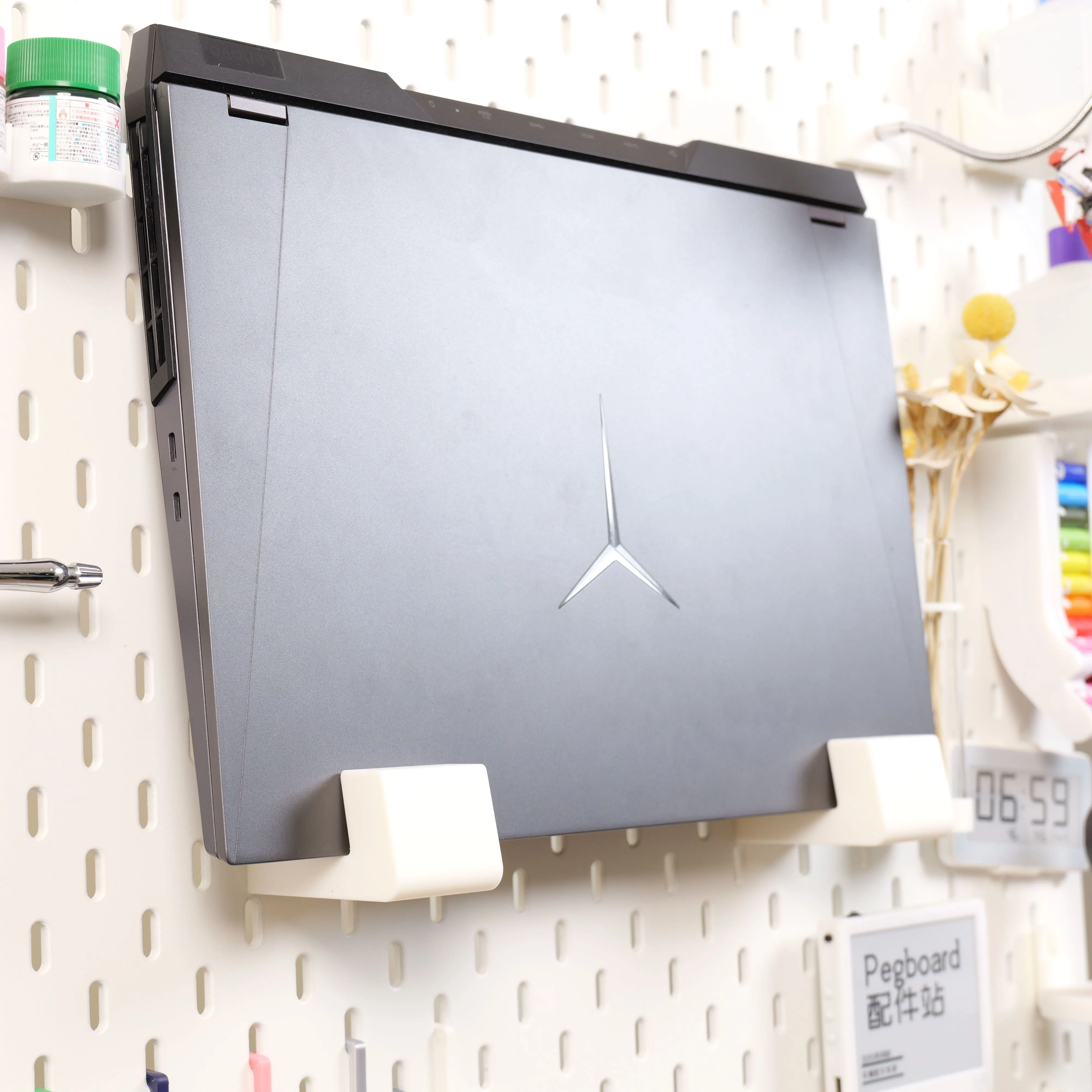 

3D Printing for Skadis Pegboard Accessories Universal Laptop Holder