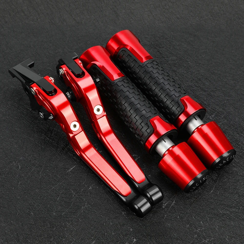 

CaRbon Motorcycle Accessories Aluminum Brake Clutch Levers Handlebar Hand Grips ends For DUCATI CaRbon 2011 -2013 2014 2015 2016