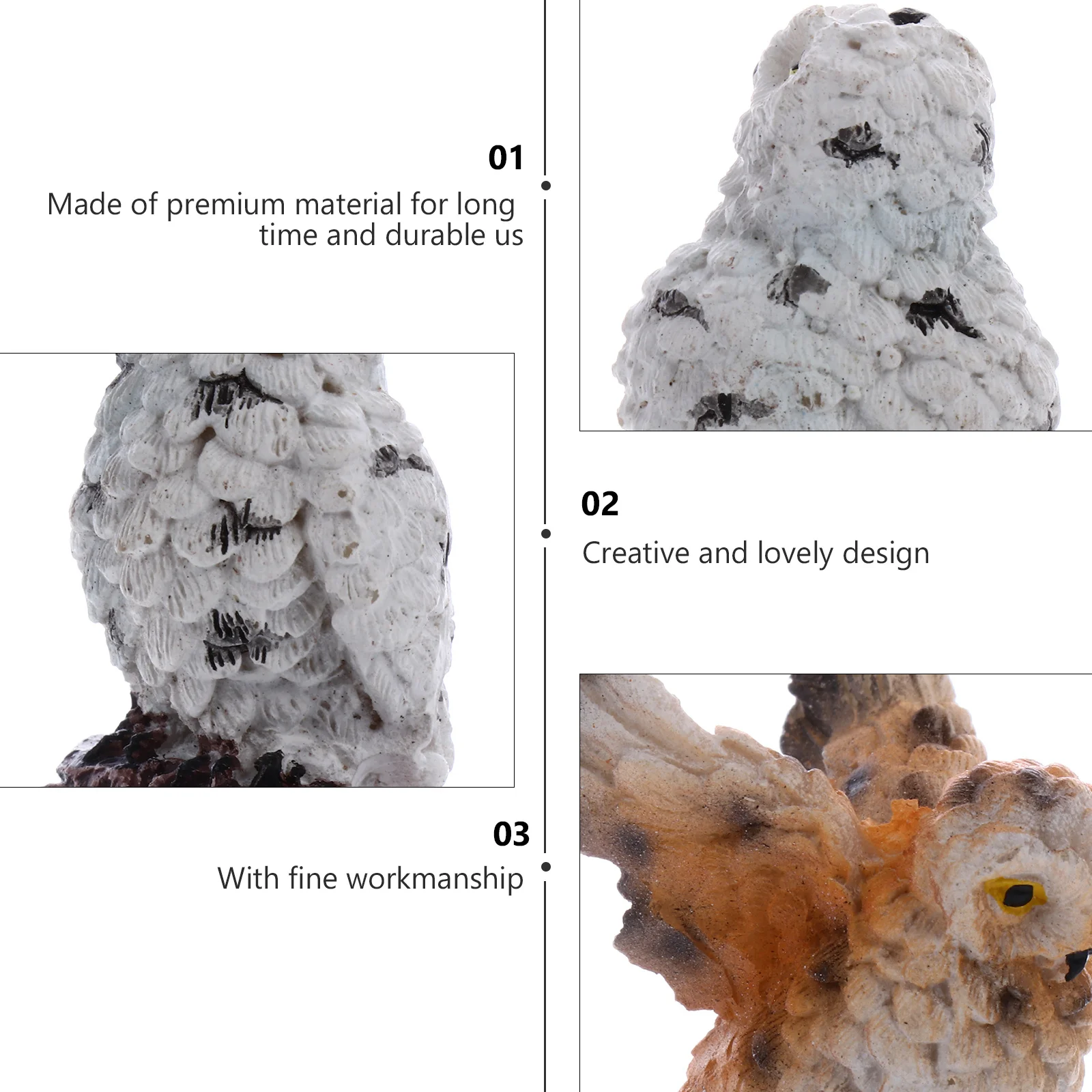 

owl garden decoration owl miniature decor owl desk decor owl mini ornament owl garden miniature