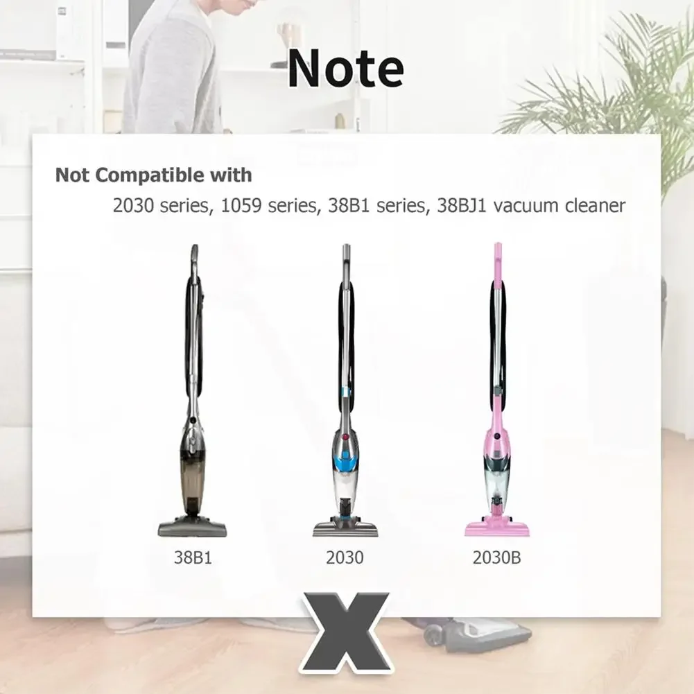 2/4 قطعة فلتر لبيسيل 2033 3 في 1 خفيفة الوزن حبالي مكنسة كهربائية سلسلة قطع غيار استبدال الملحقات