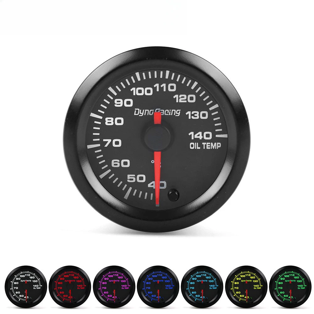 

2" 52mm 7 Colors High Speed Car Boost Water temp Oil temp Oil press Air fuel ratio Voltmeter EGT Tachometer RPM Gauge