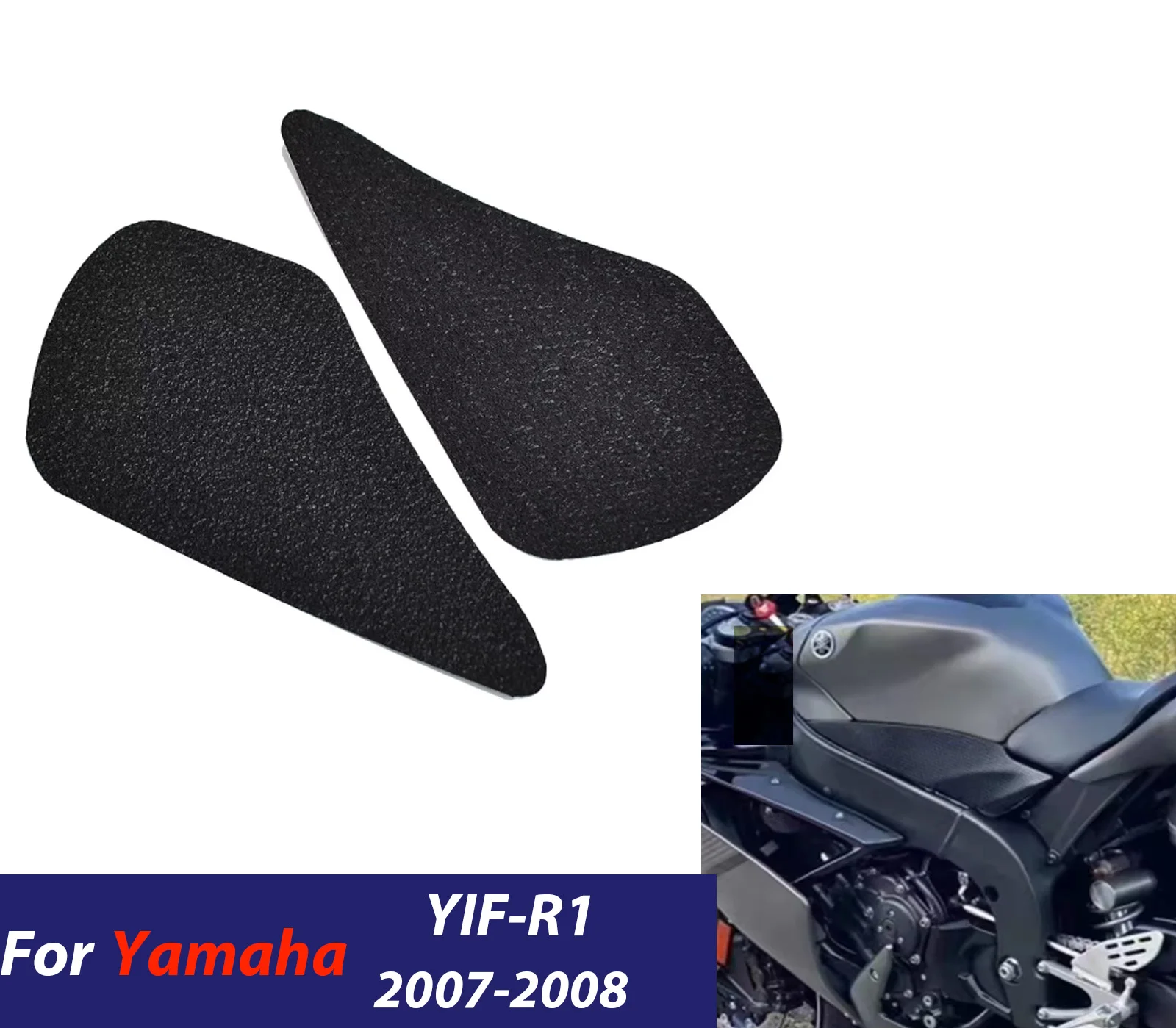 

Для Yamaha YZF R1 противоскользящая накладка на бак, наклейка, газовая наколенница, тяговая боковая защитная накладка, наклейки для мотоциклов, аксессуары
