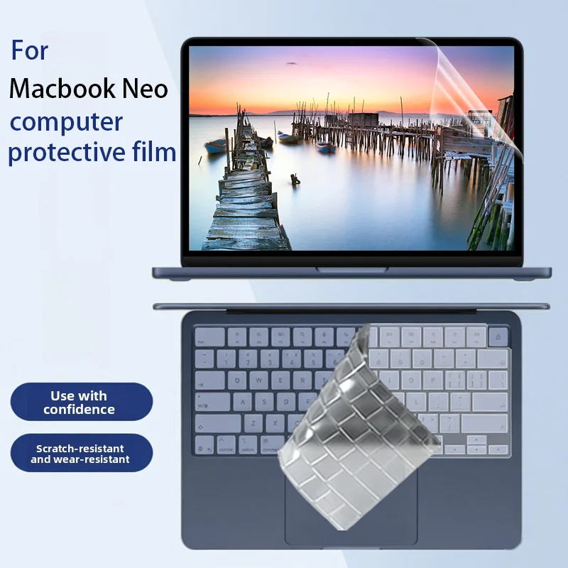

for 13-inch 2026 Apple macbook neo notebook screen film keyboard anti-glare protective cover anti-blue protective film