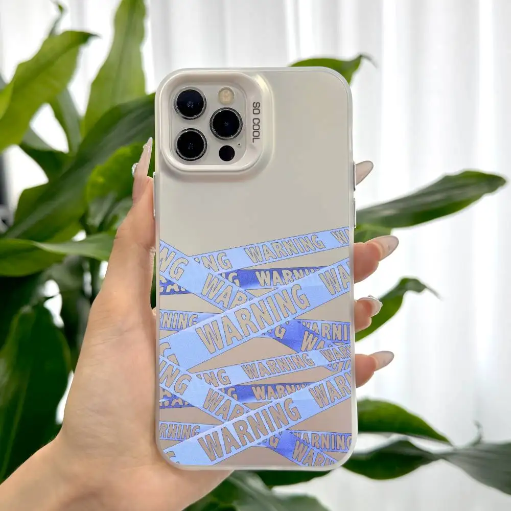 Gotische Stijl Zwarte Lip Telefoon Case Telefoon Case Voor Apple 11 12 13 14 15 16 Pro max Plus Bescherm Plating Telefoon case