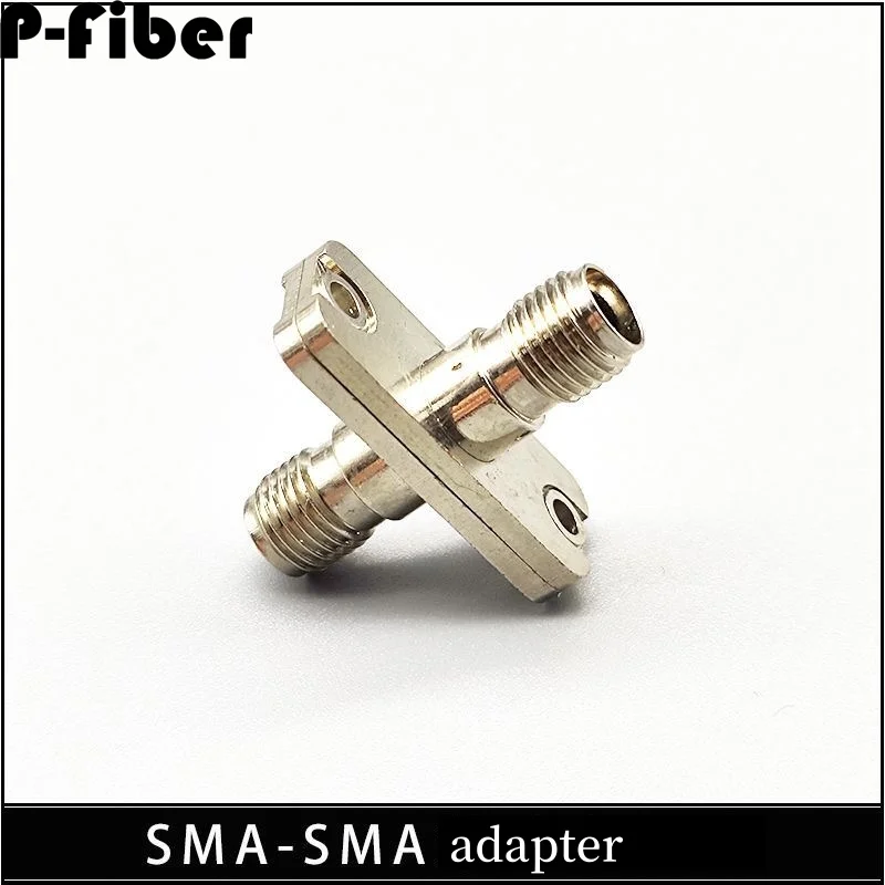 Adaptor serat optik SMA905 coupler SMA Lengan pencocokan optik p-fiber 1 buah