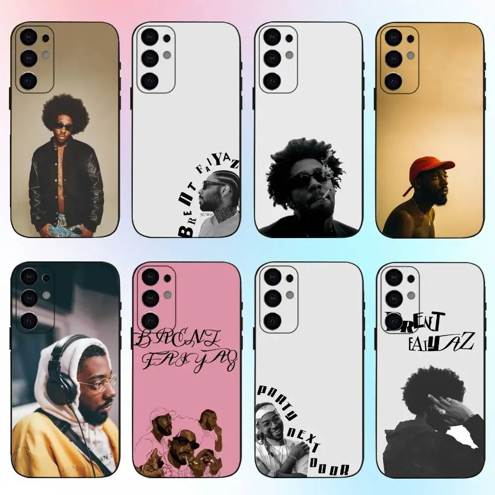 

Singer B-BRENT F-Faiyaz Phone Case For Samsung S25,S24,S21,S22,S23,S30,Ultra,S20,Plus,Fe,Lite,Note,10,9,5G Black Cover