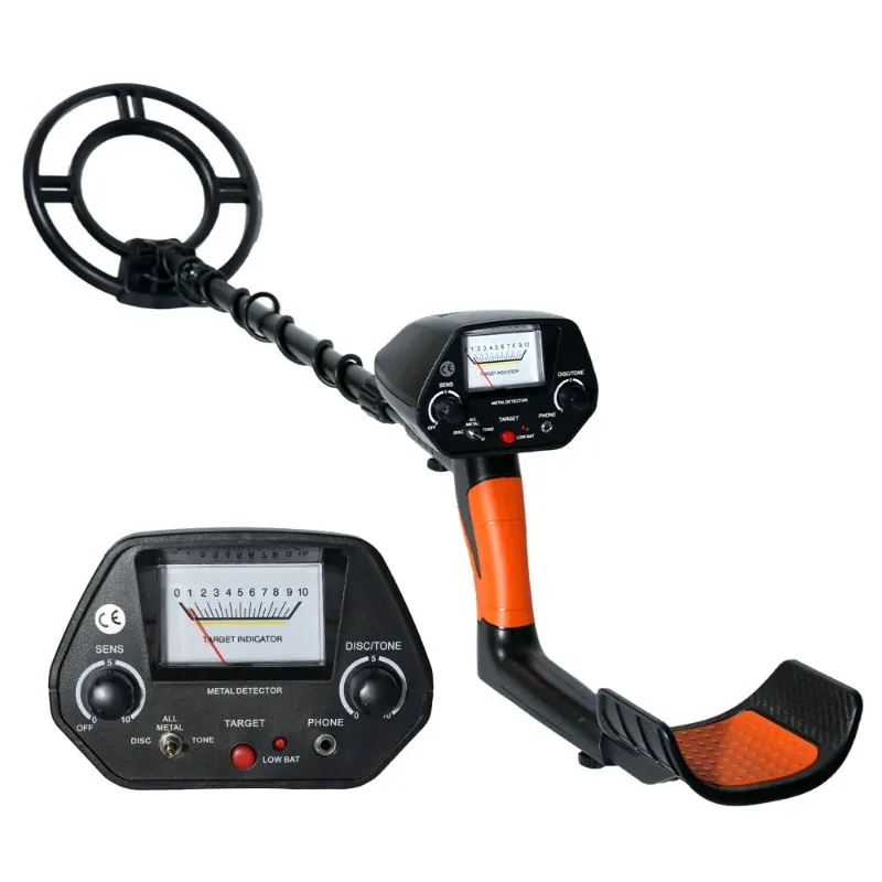 Cost-effective Metal Detector MD2020 Detector PP Positioning Function Full Metal Mode Mechanical Pointer Mode Waterproof Probe 2