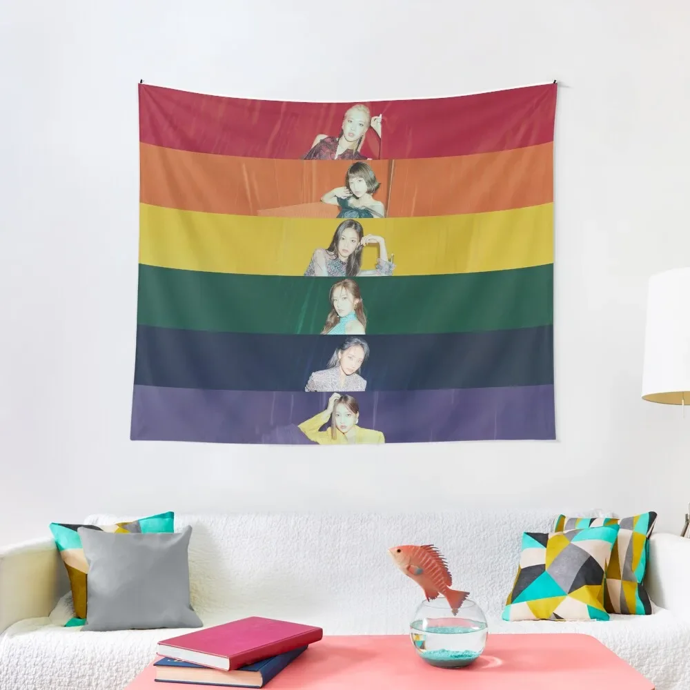 Loona Rainbow Tapestry Room Decorator Wall Decoration Tapestry