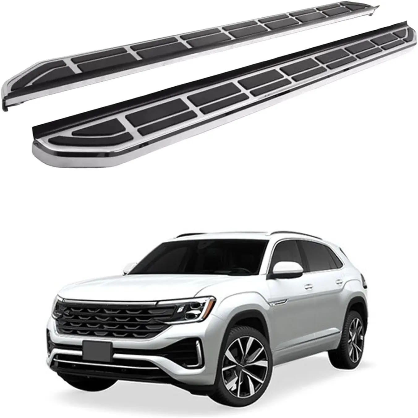 

Подходит для VW Atlas Cross Sport 2020-2025, ступеньки, ABS, боковые подножки, подножки, Nerf Bars