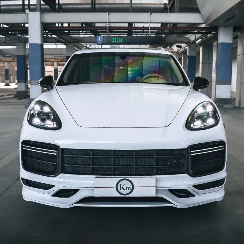 

Подходит для 11-14 Porsche Cayenne 958.1. Старый и новый модернизированный комплект передней и задней панели Turbo 9Y0.1.