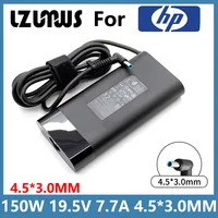 Cargador de ordenador portátil de 150w para HP 15 17 ZBook Studio G3 G4 G5 G6 G7 G8 Pavilion Gaming 15 17 ZBook 15 G3 G4 G5 G6 adaptador de corriente