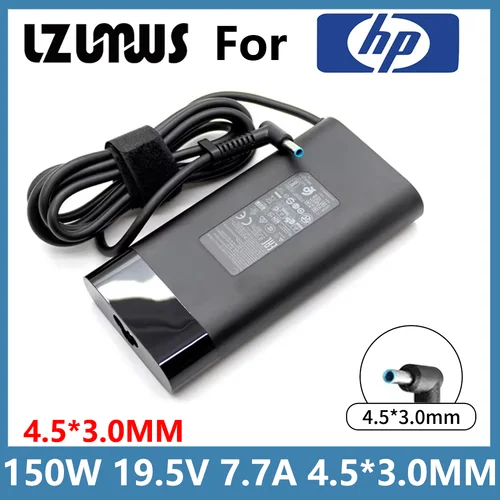Imagen 1 del producto Cargador de ordenador portátil de 150w para HP 15 17 ZBook Studio G3 G4 G5 G6 G7 G8 Pavilion Gaming 15 17 ZBook 15 G3 G4 G5 G6 adaptador de corriente