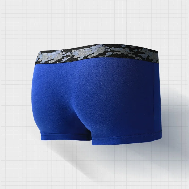 

5PCS Men's Ice Silk Panties Men's Summer Thin Breathable Boxer Boxers Men's Youth Quick-Drying Gym Bottoms