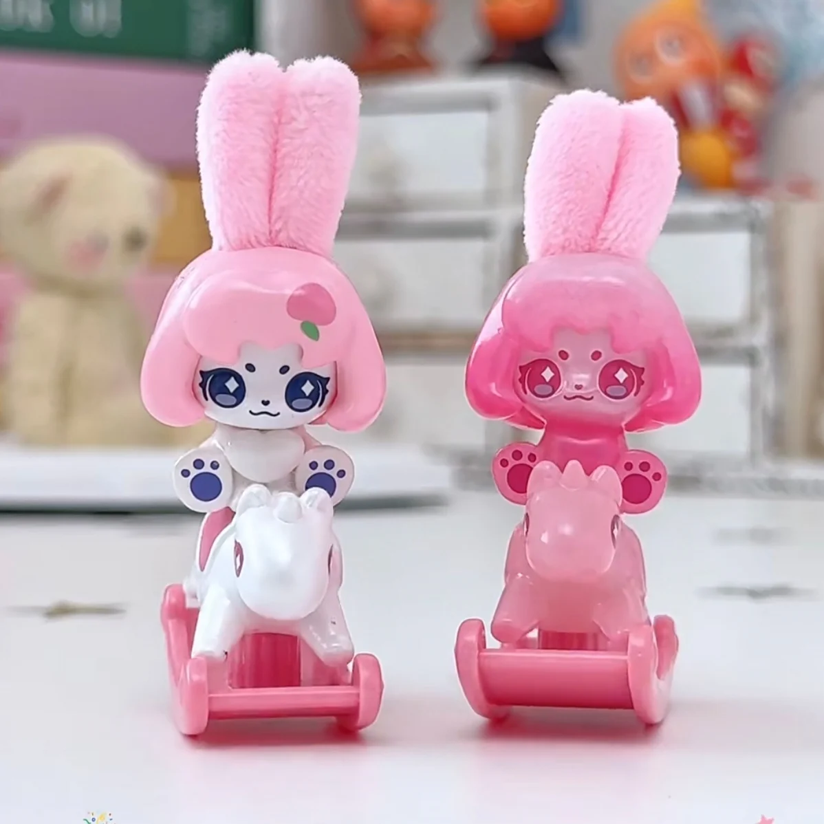 

Original New Trendy Play Blind Box Cabo Rabbit Soft Cute Small Fruit Granules Magnetic Suction Cute Granules Mini Blind Bag Doll