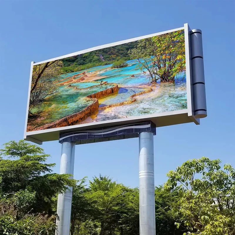 P10 Full Color LED Display Traffic Induction Information Sign Screen