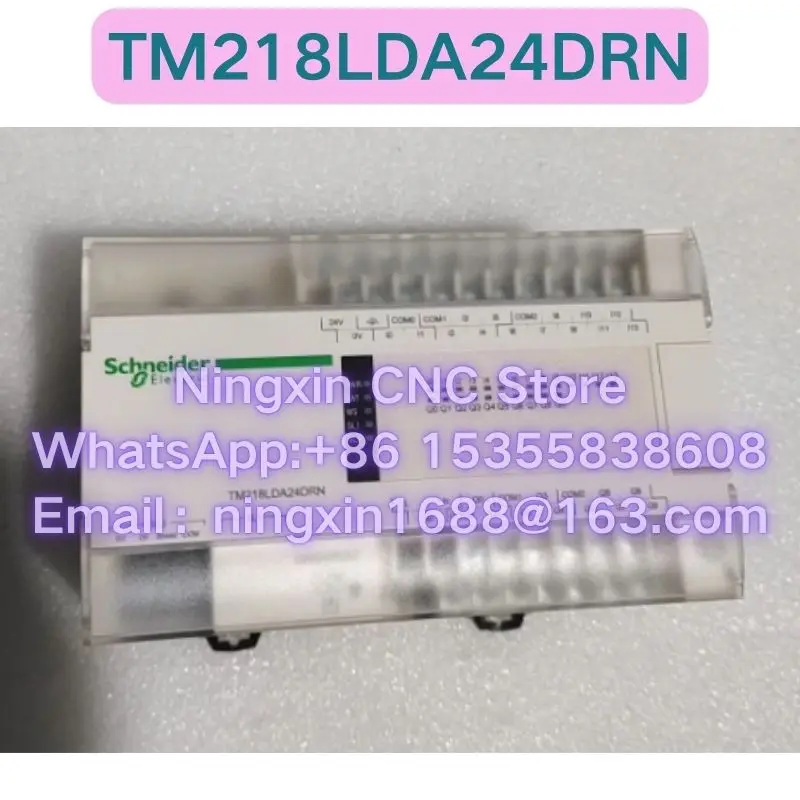 

Second-hand TM218LDA24DRN PLC module Functional test OK Fast delivery