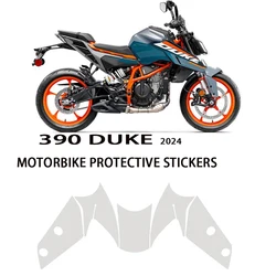 For KTM 390 DUKE Motorcycle TPU Fairing Protection Anti-scratch Film Paint Protection Film Fits 390 Duke 2024 Accessories PPF