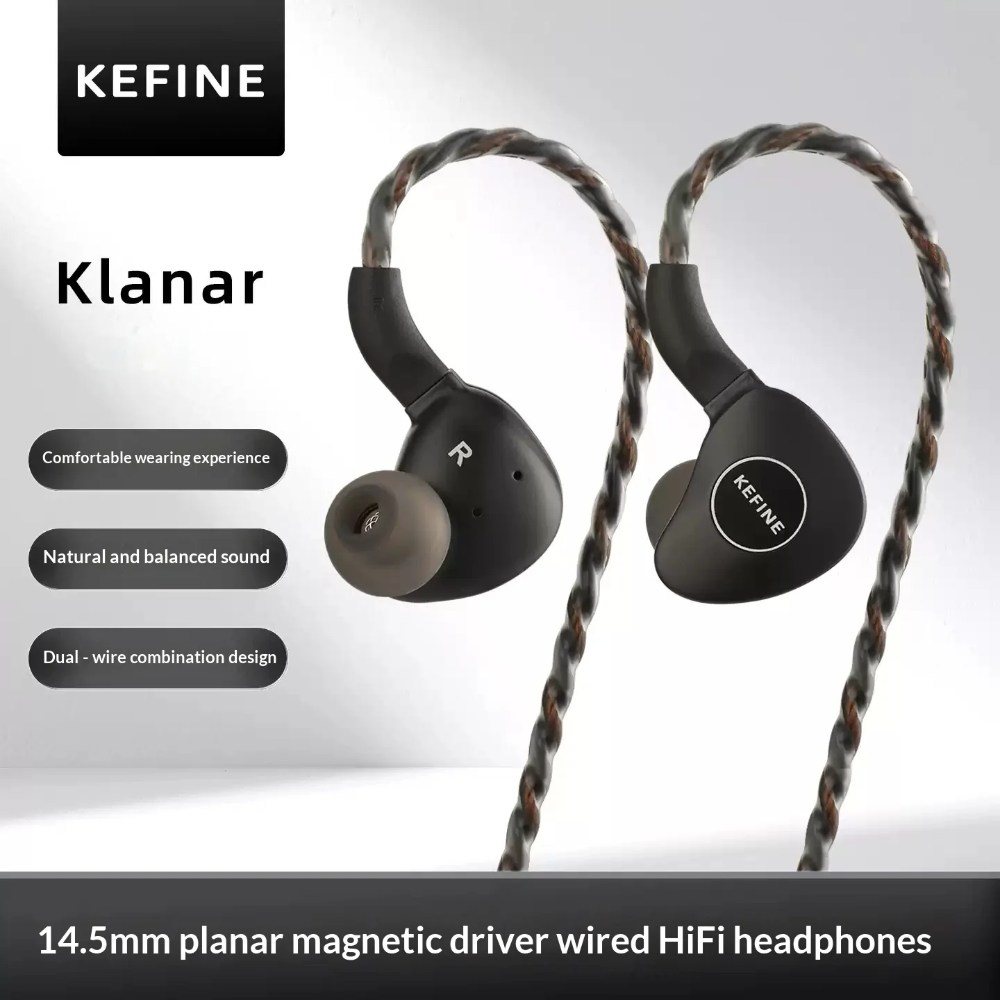 KEFINE Klanar 14.5mm 평면형 마그네틱 - Planar Magnetic Iem Earphones 리뷰 및 가격