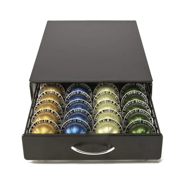 Coffee Capsule Pod Holder Nespresso Vertuoline Dolce Gusto Capsules Storage Rack Verismo Vertuo Lavazza Organizer Drawer