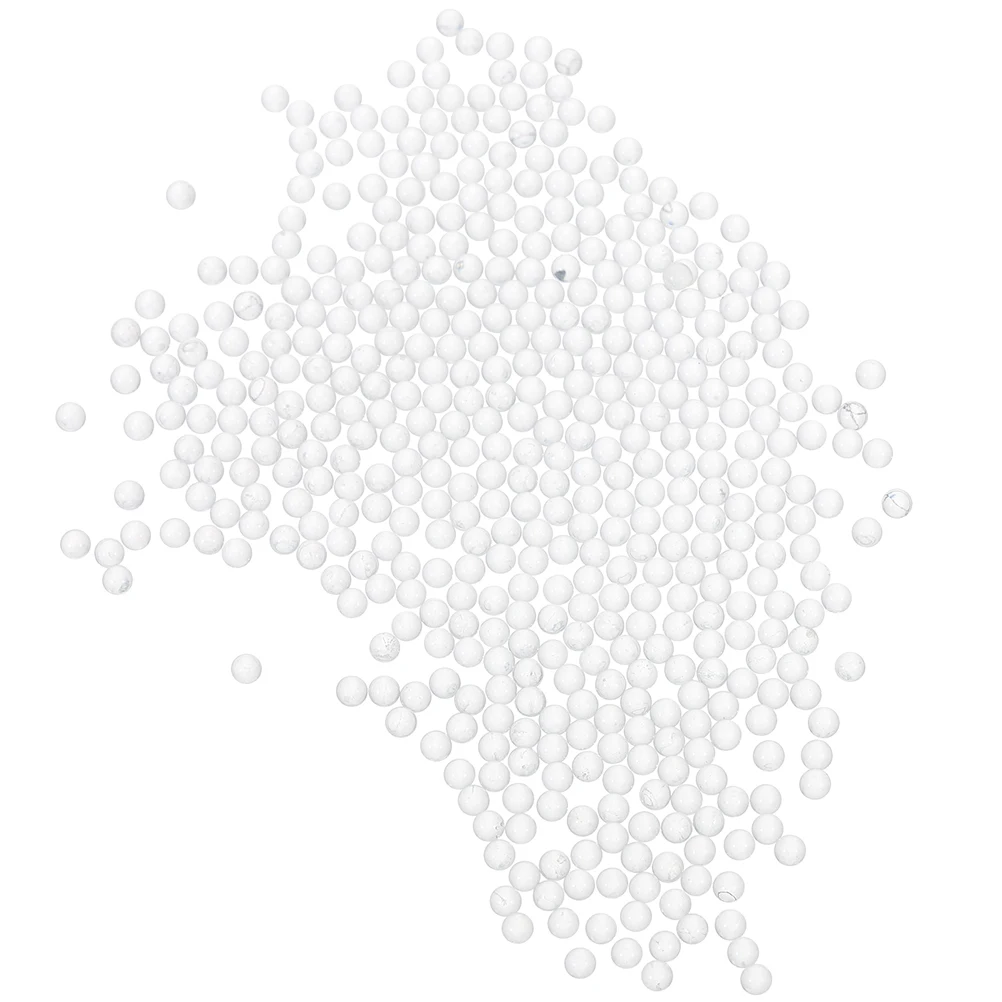 

1000Pcs Solid Glass Ball Clear Mini Sphere High Hardness Non Breakable for Lab Use Fine Craftsmanship Compact and Convenient