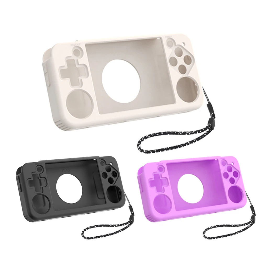 

Silicone Protective Case Anti-Collision Game Console Protective Cover Compatible For ANBERNIC RG35XX H Game Controller