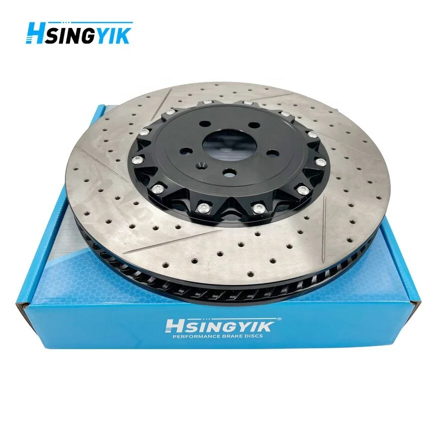 2026 Neue vordere 2-teilige Rotor-Bremsscheibe für Au di A6 C7 A7 A8 D4 S6 S7 S8 4H0615301AL 400 x 38 mm