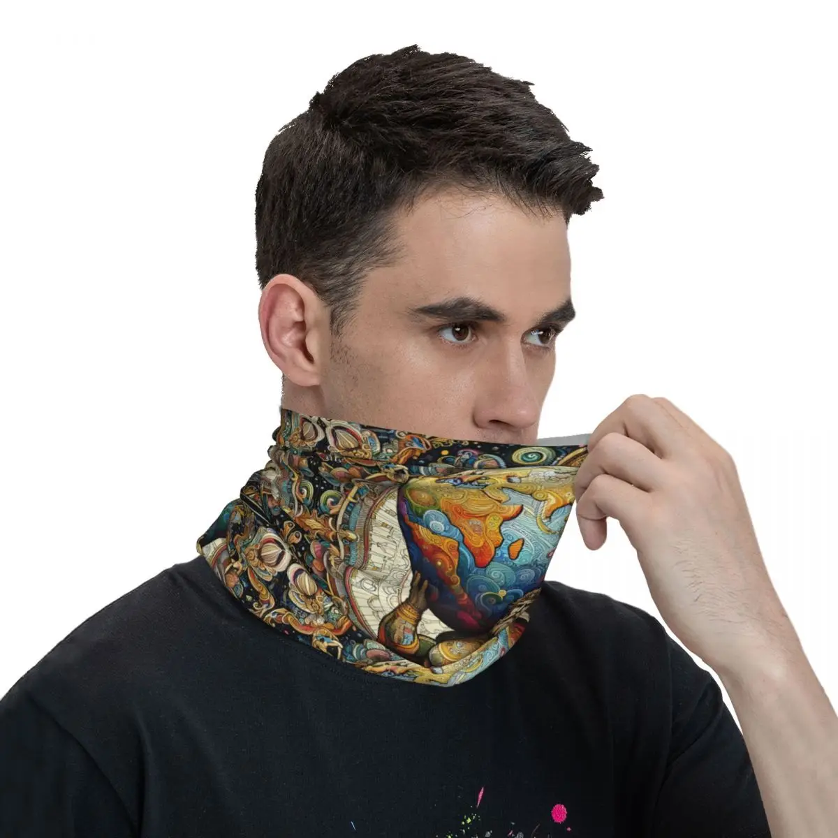 Hercules Scarf Neckerchief Neck Face Mask Polyester