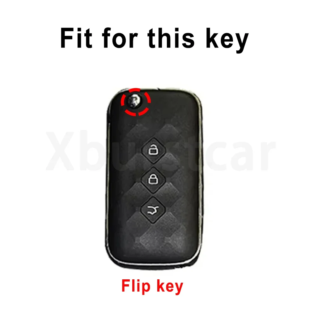 3 Button Tpu Flip Car Key Case Cover Remote Auto Shell Fob Holder for Chevrolet Aveo Trax Groove Captiva 2024 Wuling Accessories