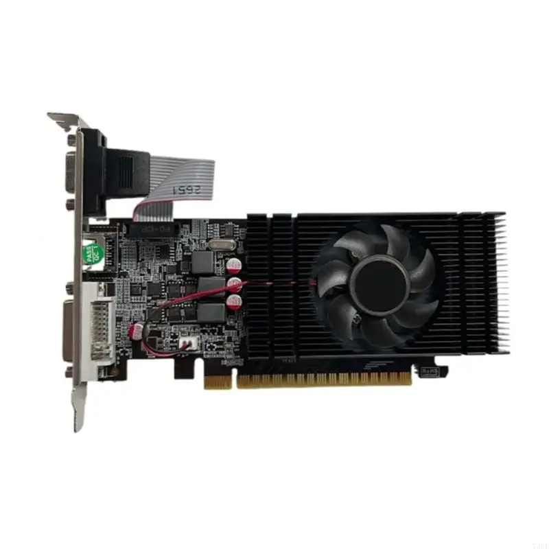 

T3EE Computer Graphic Card GT730 2GB DDR5 128 Bit PCIE HDMI-Compatible+VGA+DVI-D Video Card