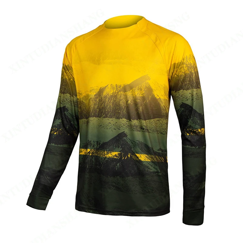 Men's Downhill Jersey MTB Mountain Endurance Race Bike Shirts Cross official-website Country DH Motorcycle Sportswear men's wear