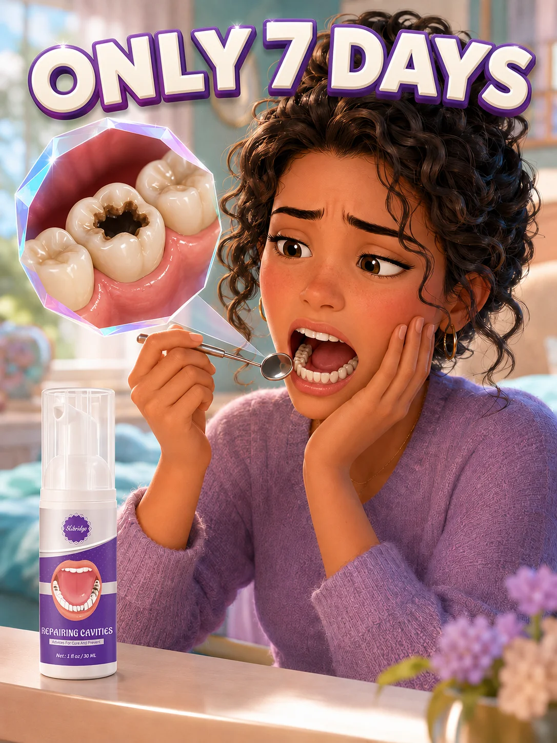 Teeth Cleaning Foam for Daily Oral Care, Gentle Enamel Care Formula for Fresh Breath and a Cleaner Brighter Smile