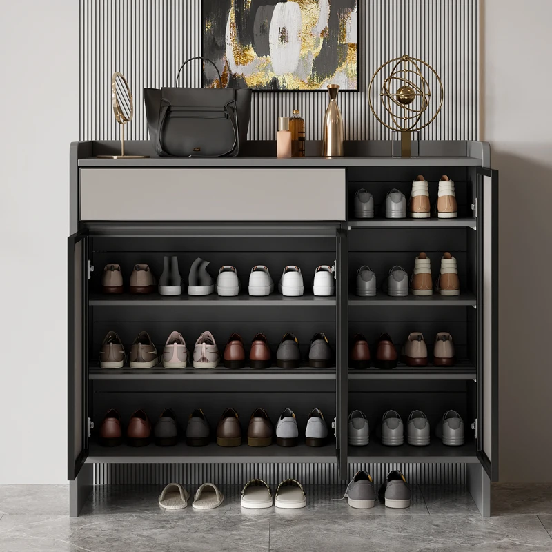 #Luxury Designer Shoe Cabinet Organizer Storage Mobile Living Room Box Luxury Shoe Shelf Slippers Muebles Shoemakers Furniture