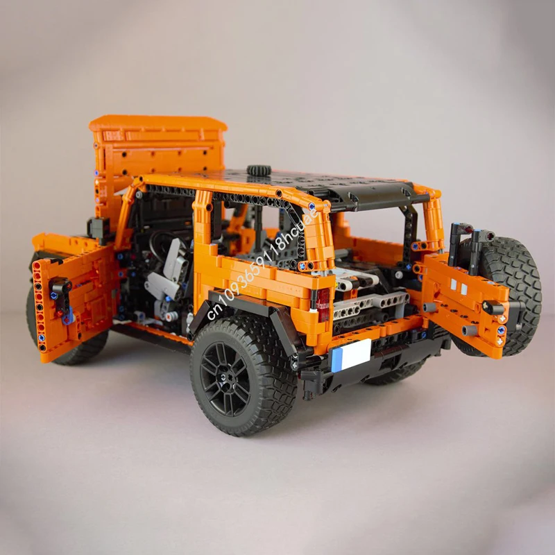 2625PCS Technical Fords Bronco Model Building Blocks Moc-42177 G 500 Off Road SUV Car Model Bricks Toys for Children Gift