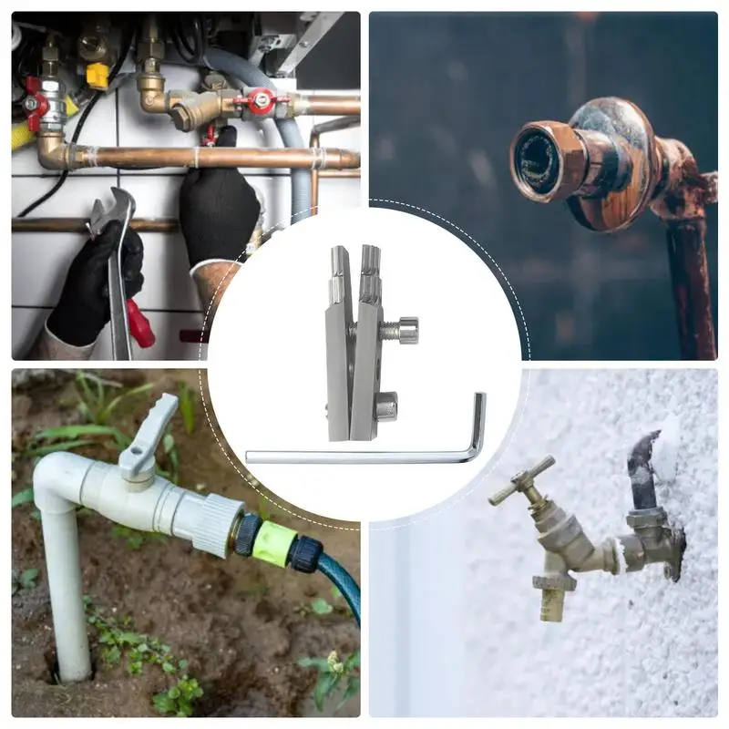 Estrattore per tubi rotti Estrattore per tubi dell'acqua del rubinetto Rubinetto multifunzione lungo interno Estrazione efficiente per tirare