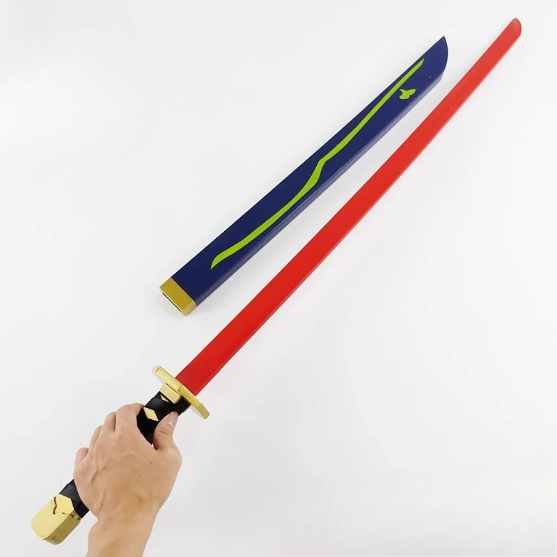 

100cm Wooden Knife Cosplay Anime Game Merchandise Road Props Show Yae Sakura Katana