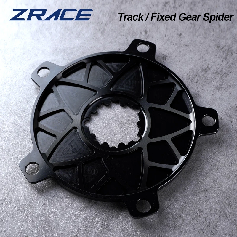 ZRACE ZR-TK1 Road Bicycle Chain Wheel Aluminum Track Spider BCD144 for Direct Mount 3-Hole Cranks Track Bike / Fixed Gear Spider