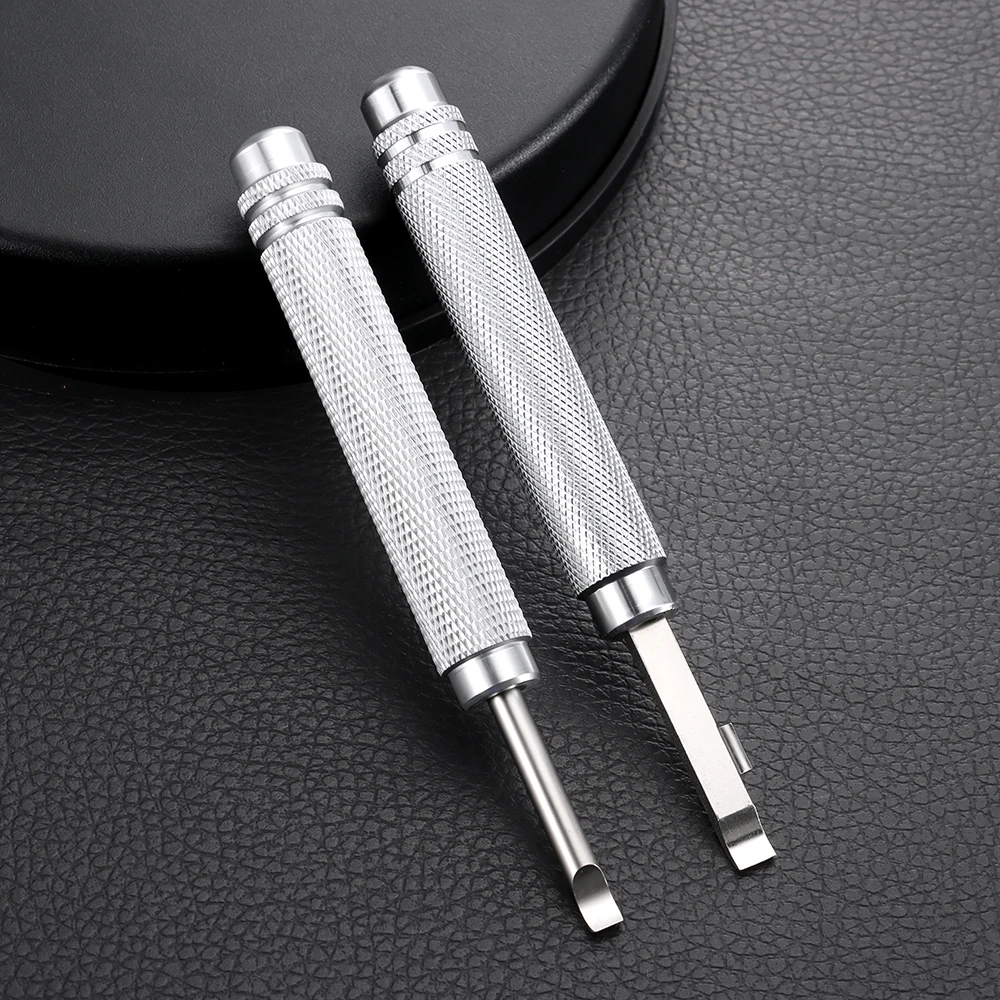 1Pcs Pry Tool Metal Battery Change Press Remover Watch Back Case Opener Repair Tool for Watchmakers
