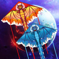 Dragon kites flying toys for children kites line eagle kite factory outdoor toys sports leisure eagle kite comet 3d kites nylon