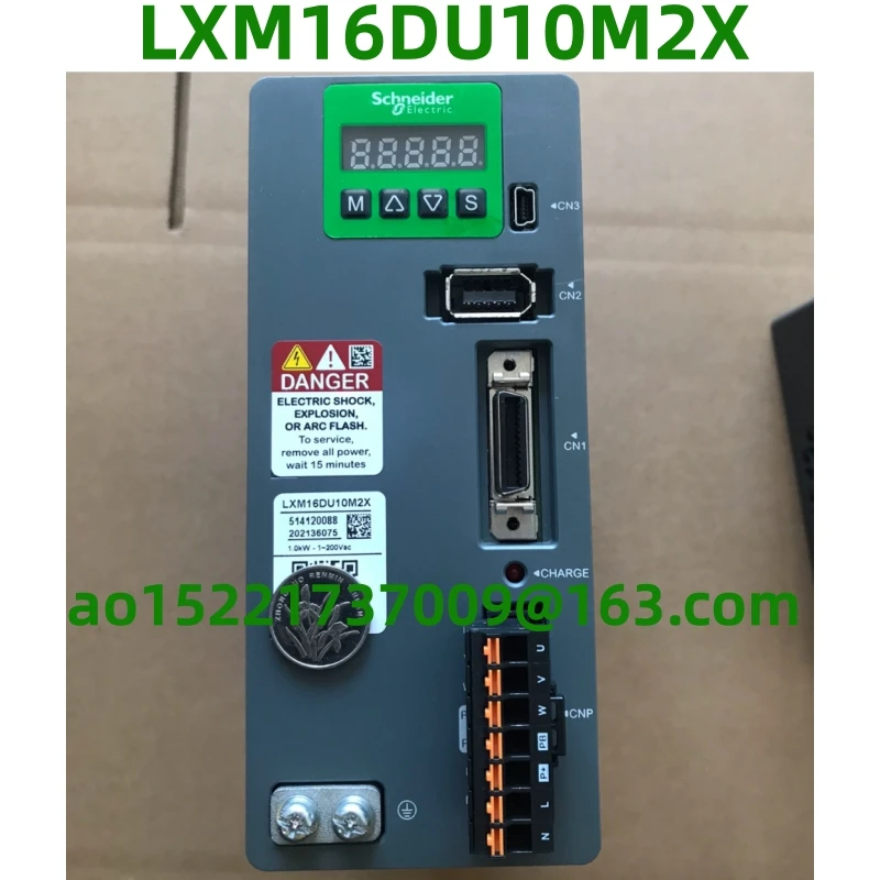 Second-hand 9-layer new test is 100% OK LXM16DU10M2X Lexium16 series AC servo drive 1KW