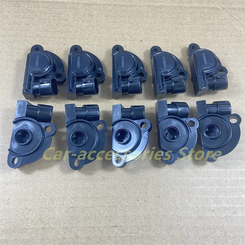 10Pcs TPS 스로틀 위치 센서 0817204 17106681   GM Opel Ascona Cadillac Seville Chevrolet Buick 자동차 예비 부품