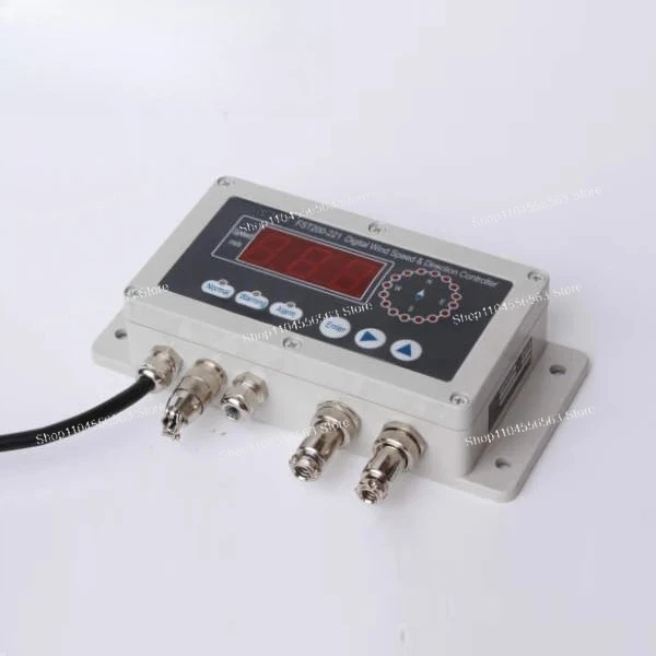 Digital Wind Speed & Direction Sensor with Display FST200-221, Alarming Controller for Industrial Monitoring