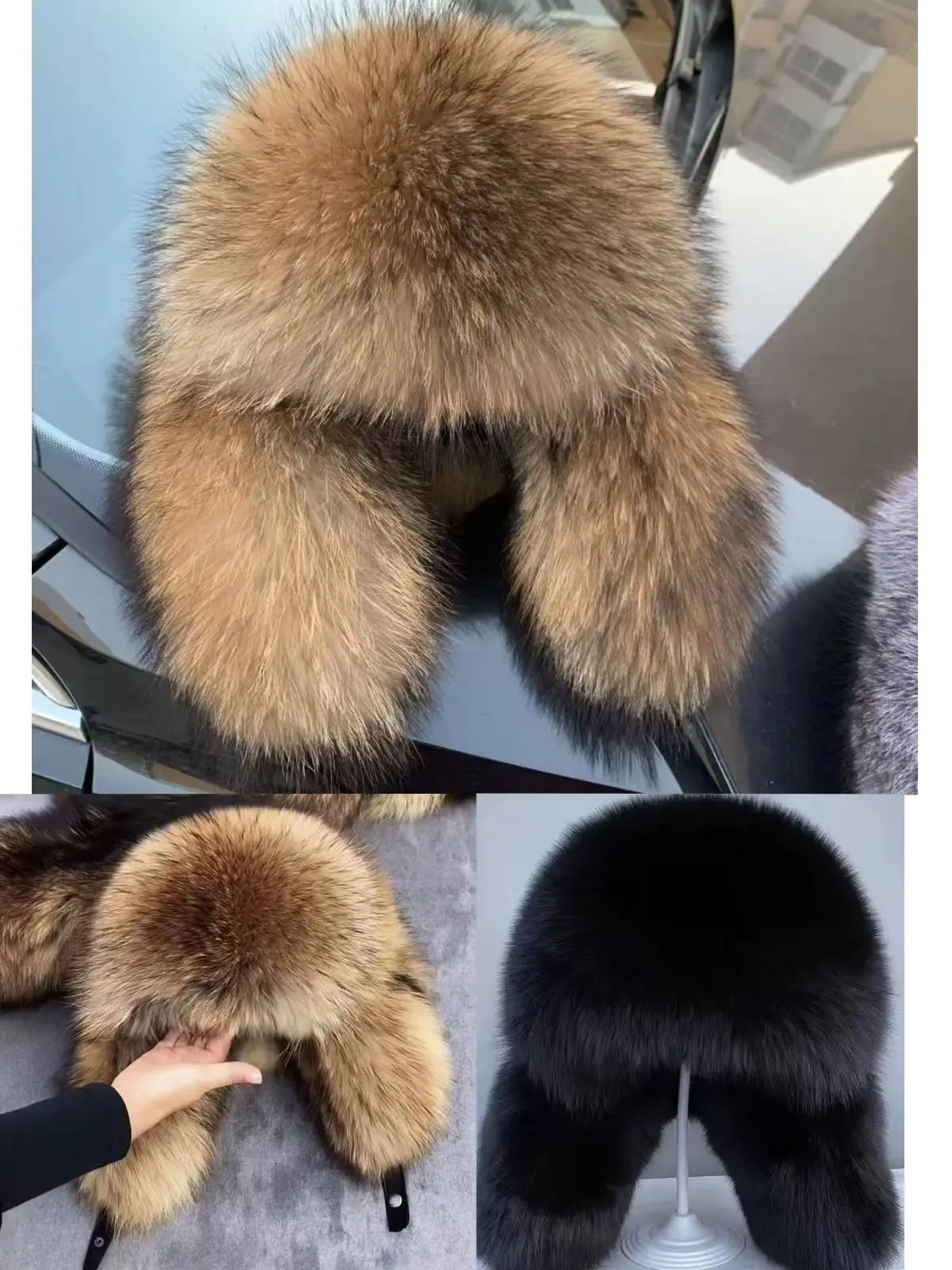 

Soft Plush Winter Hats Women Men Thickened Warm All Match Long Snowproof Outdoor Felt Caps Cotton Inside Ski Cap Boss Hat