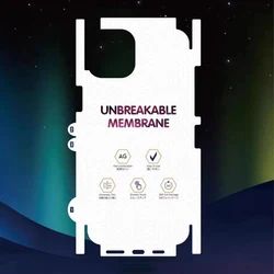 2Pcs Back Rear Full Cover Side Edges Gel Film for iPhone 16 Pro Max 16 Plus 16Pro 0.15mm UnBreakable Membrane Hydrogel Film