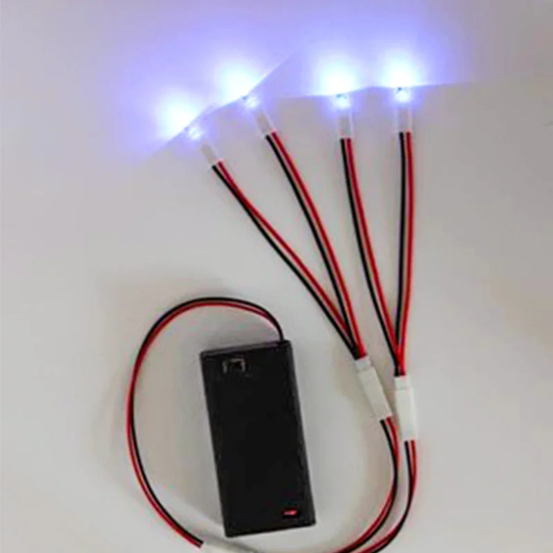 3V Miniatur Led Perlen Kleines Nachtlicht/Birne DIY Modellbau Materialien Spielzeug Puppenhaus Beleuchtung Szene Layout Diorama 1SET