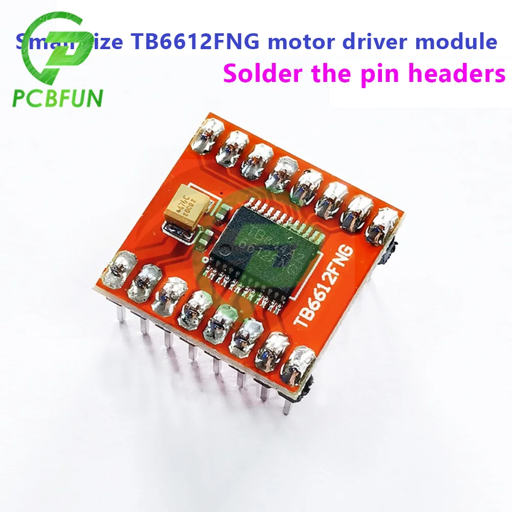 TB6612 Dual Motor Driver 1A TB6612FNG Microcontroller Better than L298N for Arduino