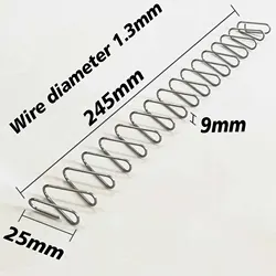 Release Mechanical Return Square Spring Pressure Rectangular Compression Spring
